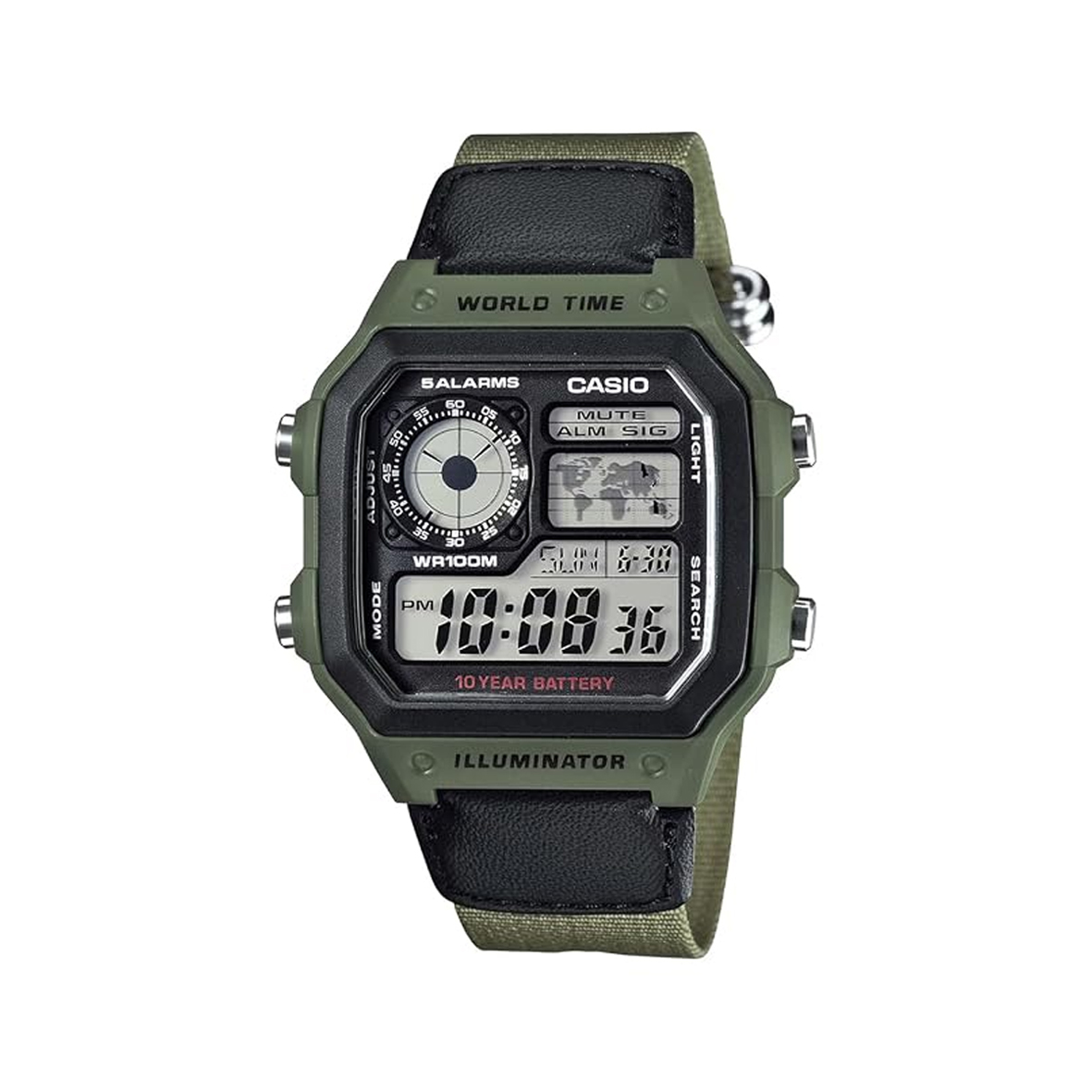 ساعت مچی مردانه کاسیو جنرال Casio General مدل AE-1200WHB-3BVDF
